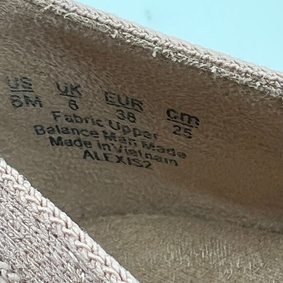 Soul Naturalizer Alexis 2 Pink Mauve Mesh Fabric Slip-On Loafer Flats size 8 - Picture 8 of 8